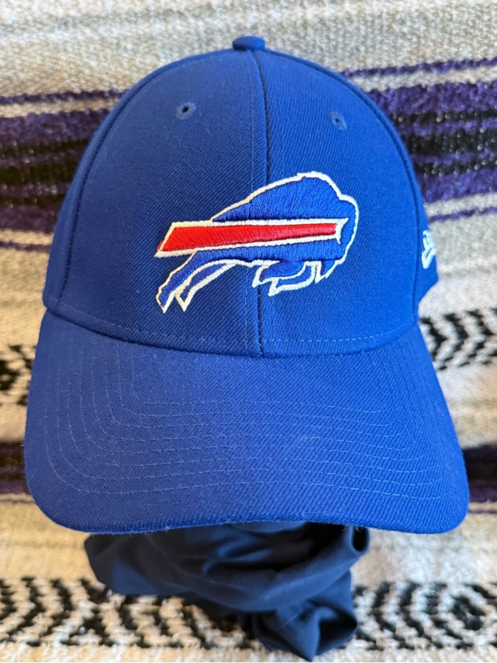 New Era Buffalo Bills 9Forty The League Blue Adjustable Baseball Hat Cap NFL